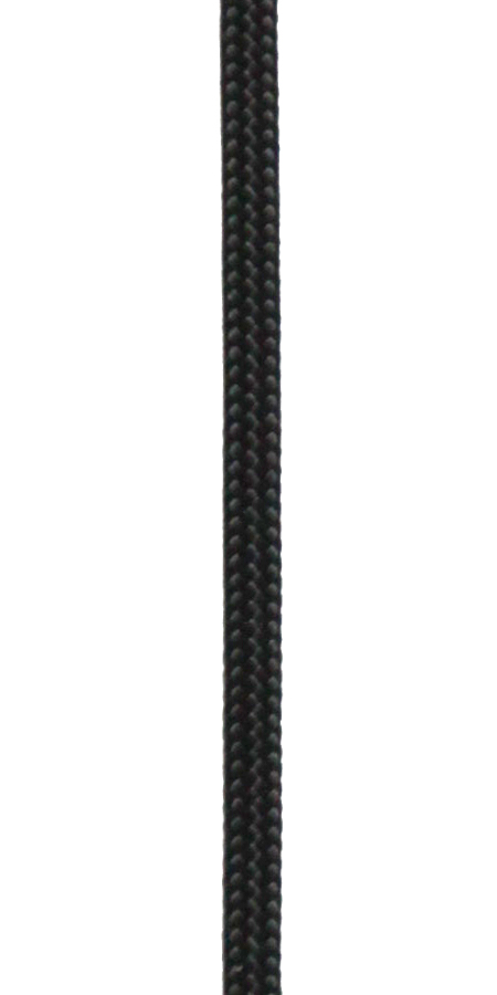 Šnúra z polyamidu 3,5 mm - PARACORD - čierna