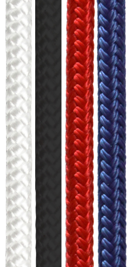 Polyamidová šnúra pletená s jadrom Polyamidová šnúra pletená s jadrom