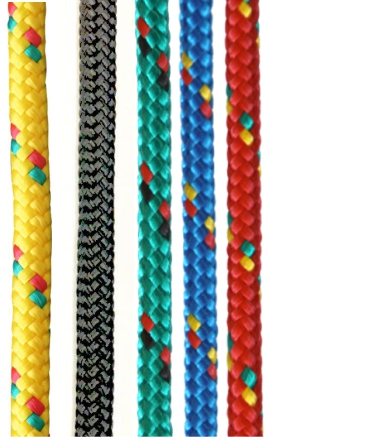 Laná a šnúry z PPV - pletené s jadrom Laná a šnúry z PPV - pletené s jadrom