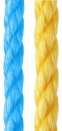 Lana a šňůry z polypropylenu - stáčené Lana a šňůry z polypropylenu - stáčené