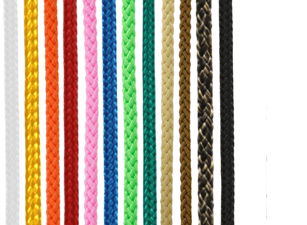 Laná a šnúry z PPV - pletené bez jadra Laná a šnúry z PPV - pletené bez jadra